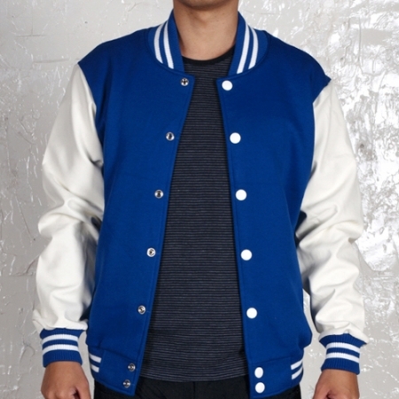 Varsity Wool Leather Jacket